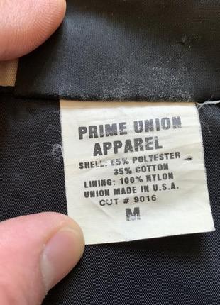 Чоловіча американська вінтажна демісезон куртка authentic prime union wear9 фото