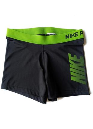 Черные короткие шорты из лого nike Photo pro, l
