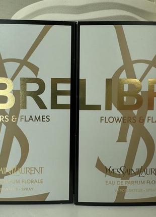 Yves saint laurent libre flowers & flames парфумована вода