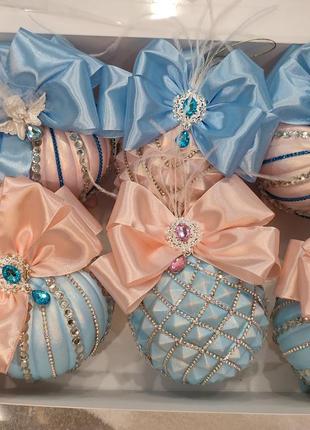 Елочные игрушки ручной работы