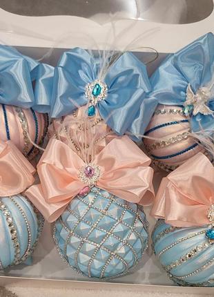 Елочные игрушки ручной работы