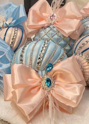 Елочные игрушки ручной работы