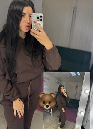 Теплый костюм, спортивный костюм, костюм на флисе