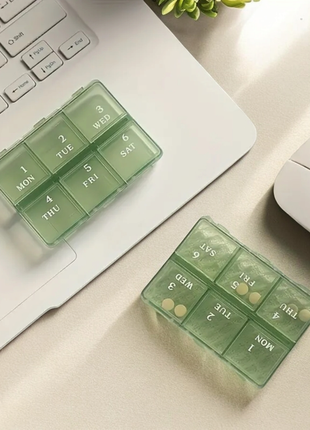 Коробок для таблеток, таблетниця, органайзер для таблеток