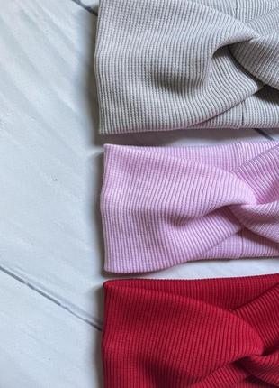 Набор 3 шт повязки рубчик