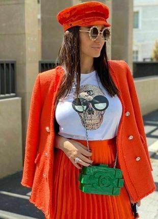 Твідовий піджак zara. блейзер з дуже красивими ґудзиками 💎