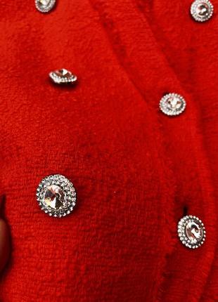 Твідовий піджак zara. блейзер з дуже красивими ґудзиками 💎