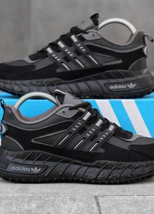 Чоловічі чорні спортивні кросівки adidas