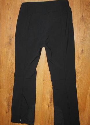 Женские черные утепленные зимние трекинговые / лыжные штаны snow tech m-l