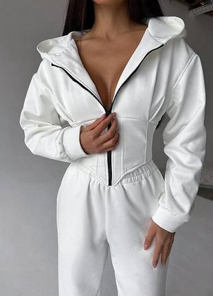 Костюм ткань:замш на дайвинге
 ▪цвета: черный, графит, молоко