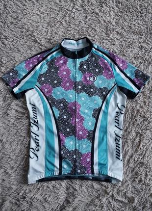 Женская велофутболка pearl izumi.