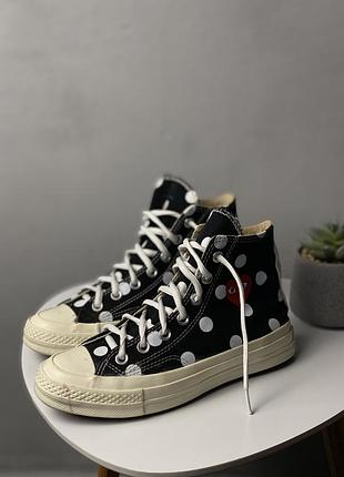 Converse play comme de garson кеди високі2 фото