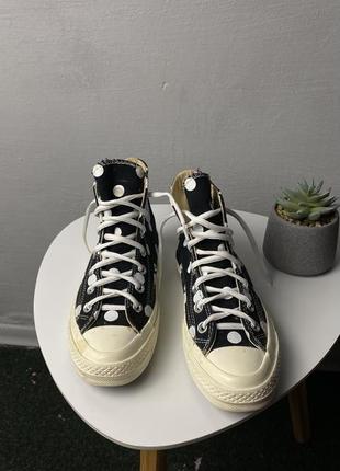 Converse play comme de garson кеди високі3 фото