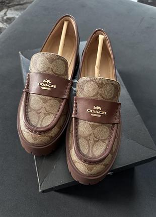 Лоферы coach 36р