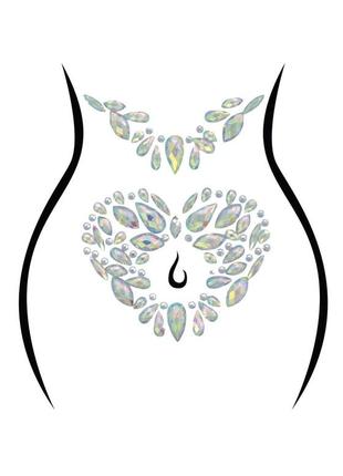 Стразы-украшения для тела leg avenue novalie body jewels sticker, наклейки