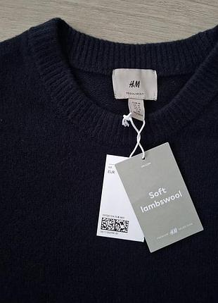 Вовняний светр джемпер h&m 100% шерсть7 фото