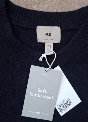 Вовняний светр джемпер h&m 100% шерсть2 фото