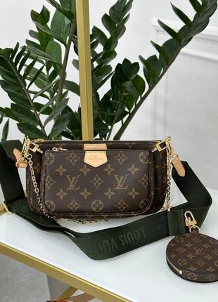 Брендовая сумка в стиле lv pochette2 фото