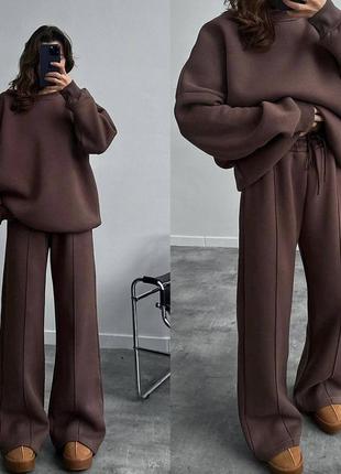 Теплий костюм oversize 📢супер цена 📢2 фото