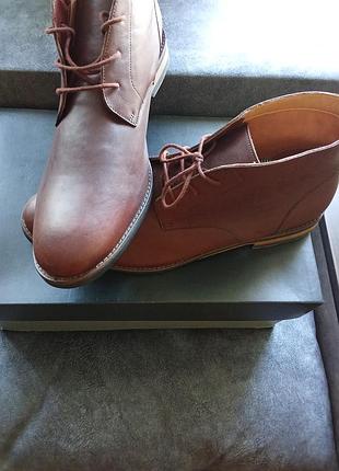 Новые мужские ботинки clarks