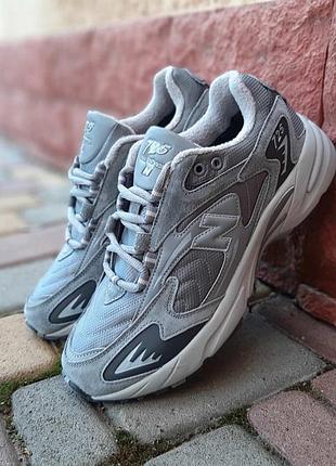 Чоловічі утепленні кросівки new balance 725 grey нью беланс сірого кольору термо