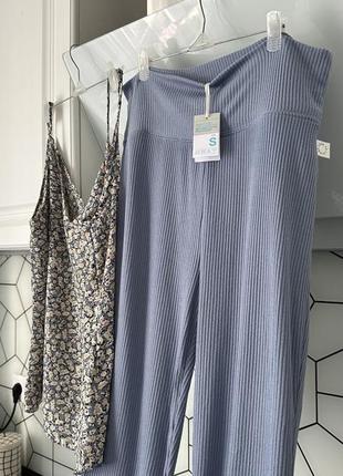 Пижамный комплект, пижама голубая, пижама primark,2 фото
