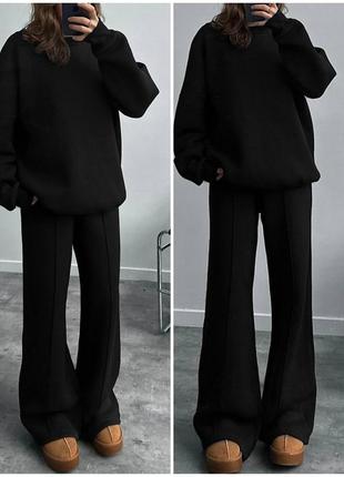 Теплий костюм oversize 📢супер цена 📢4 фото