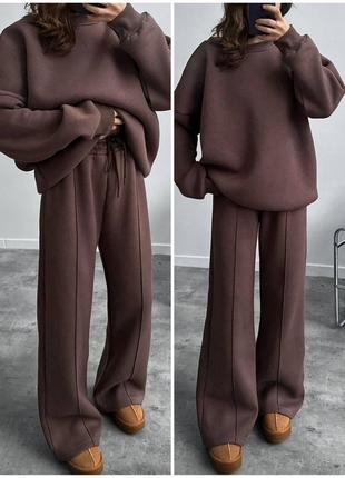 Теплий костюм oversize 📢супер цена 📢