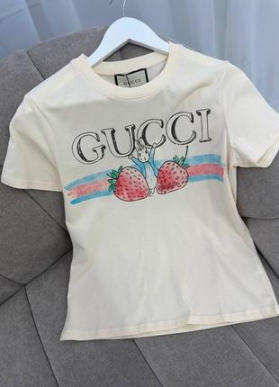 Брендовые футболки в стиле gucci1 фото