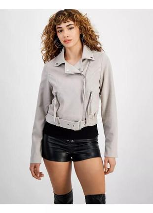 Женская куртка guess из искусственной замши