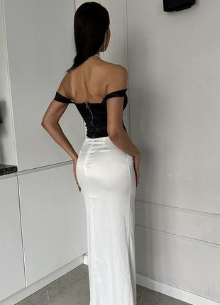 Атласний корсет