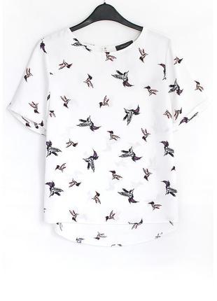 Блуза с птичками