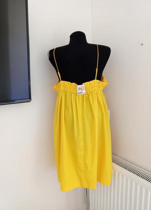 Желтое платье h&amp;m5 фото