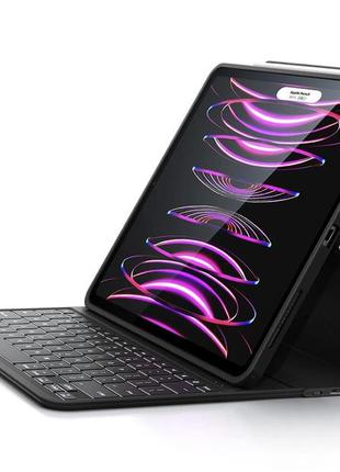 Esr чехол с клавиатурой ascend для ipad pro 12,9 дюйма (2022/2021/2020/2018)