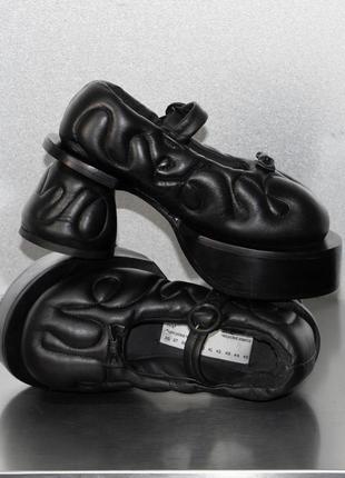 Cruda балетки на платформі /