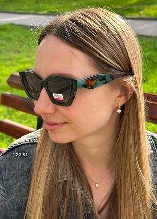 Трендові сонцезахисні окуляри з поляризованою лінзою4 фото