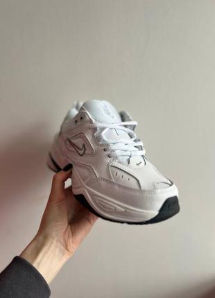 Nike m2k tekno essential white black2 фото