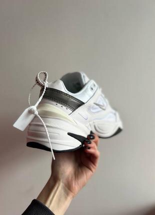 Nike m2k tekno essential white black3 фото