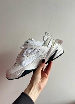 Nike m2k tekno essential white black4 фото