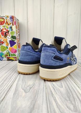Adidas forum 84 low "off white" navy