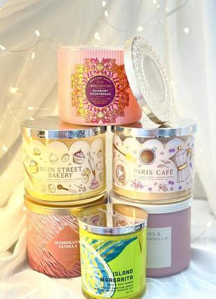 Ароматизовані свічки bath & body works