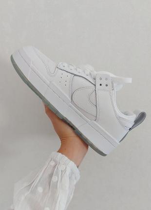 Женские кроссовки nike dunk low disrupt white* od