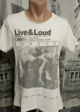 Футболка live & loud від soviet