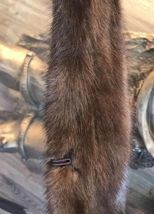 Мех норки, шкурка норки, шарф норки, палантин из норки