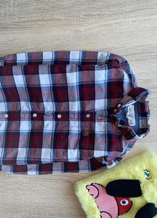 Рубашка на 6-7 лет в идеале h&amp;m3 фото