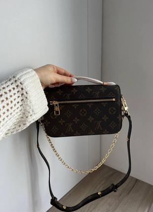 Сумочка в стиле louis vuitton pochette metis4 фото