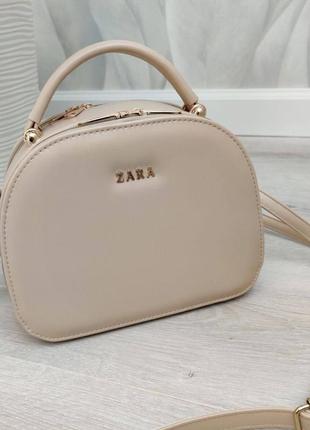 Сумка женская zara, сумка мини лого, полноценная кросс-боди zara4 фото
