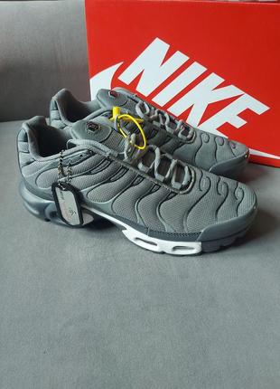 Мужские кроссовки nike air max plus grey * od