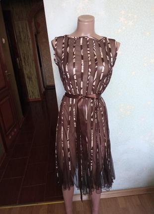 Классное платье сеточка sandra darren3 фото