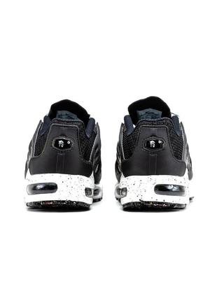 Nike air max tn terrascape plus (черные с белым)5 фото